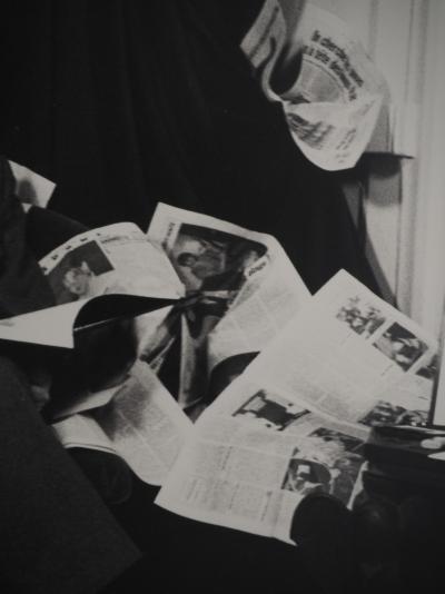 Irina IONESCO : L'homme d'affaire, Tirage argentique original 2