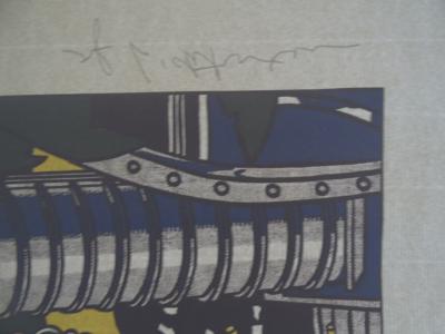 Roy Lichtenstein (after)- Takka Takka,  1987 lithography 2