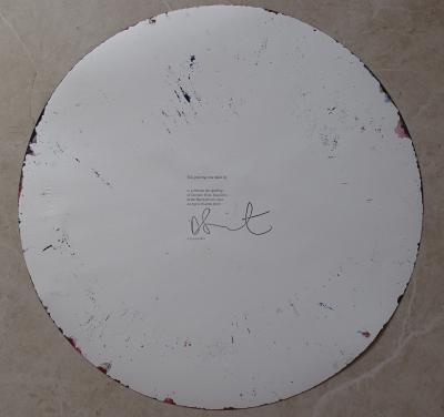 Damien Hirst - Peinture Circle Spin - 2009, pièce unique 2