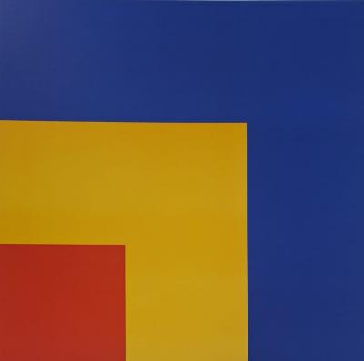 Ellsworth Kelly (d’après) - Rouge, jaune et bleu - Lithographie 2