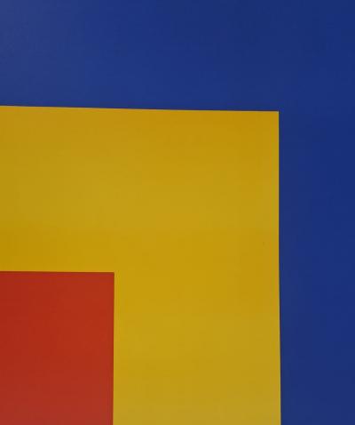Ellsworth Kelly (d’après) - Rouge, jaune et bleu - Lithographie 2
