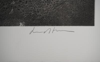 Bengt LINDSTROM : Le Maître et son chien, Gravure originale signée 2