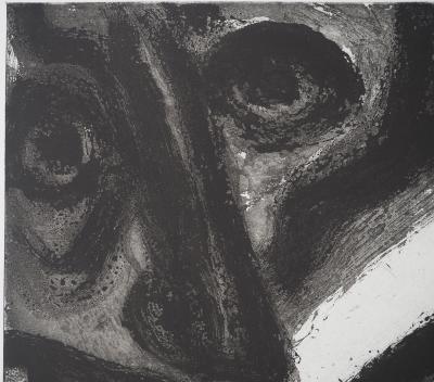 Bengt LINDSTROM : Le Maître et son chien, Gravure originale signée 2