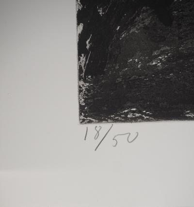 Bengt LINDSTROM : Le Masque Africain, Gravure originale signée 2