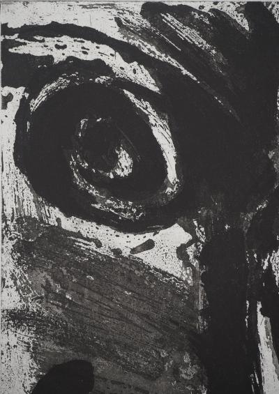Bengt LINDSTROM : Le Masque Africain, Gravure originale signée 2