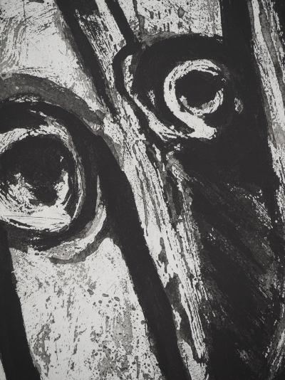Bengt LINDSTROM : Le Masque Africain, Gravure originale signée 2