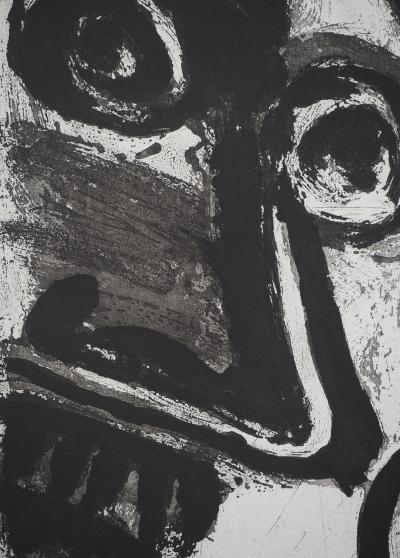Bengt LINDSTROM : Le Masque Africain, Gravure originale signée 2