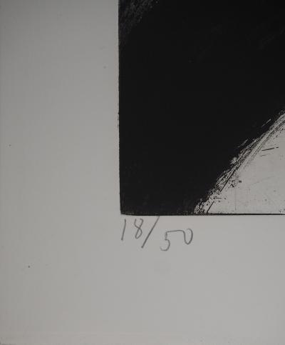 Bengt LINDSTROM : La Colère du Chamane, Gravure originale signée 2