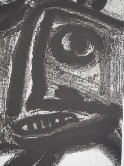 Bengt LINDSTROM : Créature Chamanique, Gravure originale signée 2