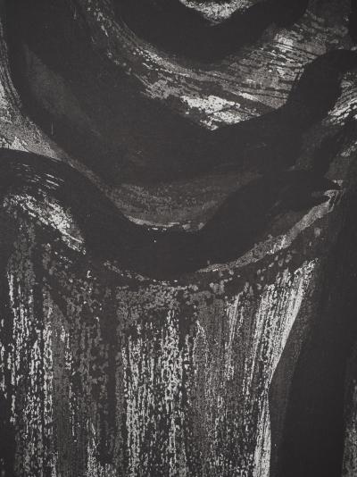 Bengt LINDSTROM : Créature Chamanique, Gravure originale signée 2