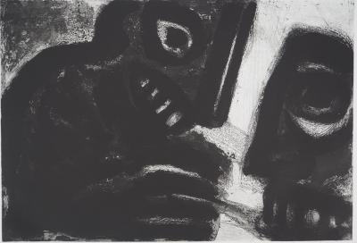 Bengt LINDSTROM : Le Rituel chamanique, Gravure originale signée 2