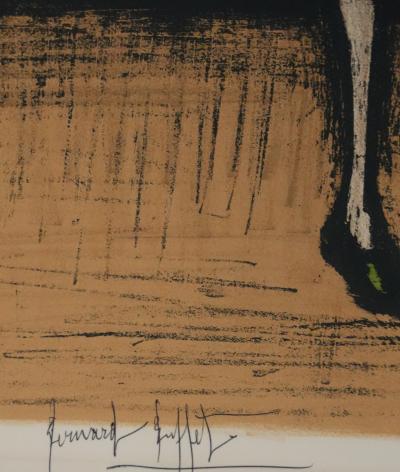 Bernard BUFFET : Les jumelles, Lithographie originale signée 2