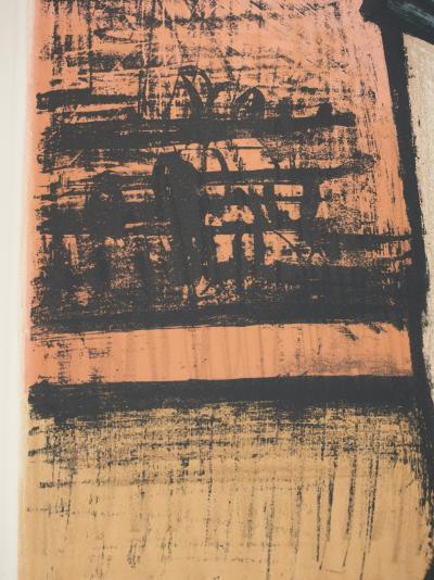 Bernard BUFFET : Les jumelles, Lithographie originale signée 2