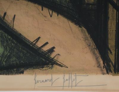 Bernard BUFFET : San Francisco, Lombard Street, Lithographie originale signée 2