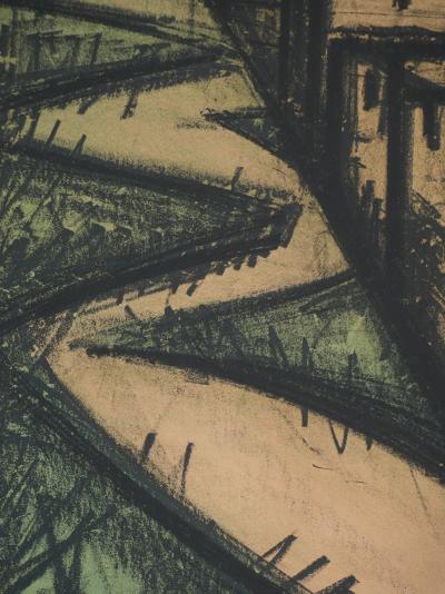 Bernard BUFFET : San Francisco, Lombard Street, Lithographie originale signée 2