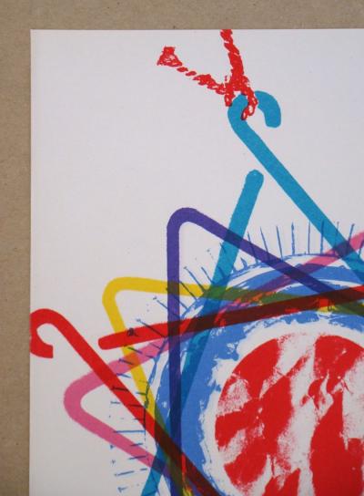 James ROSENQUIST - Dinner Triagle, 1975 - Original lithograph 2