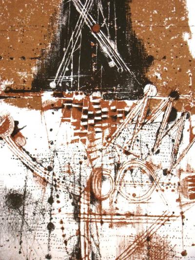 Johnny FRIEDLAENER - Les Oiseaux, 1975 - Original lithograph 2