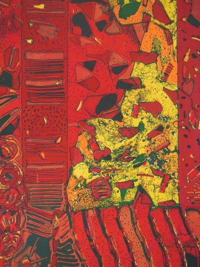 Jean-Pierre VIELFAURE: The Chaos Within, Original signed lithograph 2