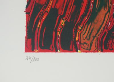 Jean-Pierre VIELFAURE: The Chaos Within, Original signed lithograph 2