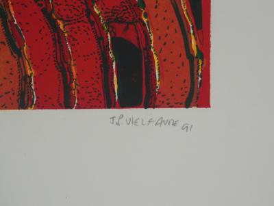 Jean-Pierre VIELFAURE: The Chaos Within, Original signed lithograph 2