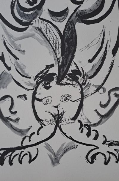 Henri Gineste - Créatures merveilleuses 2 - Lithographie signée 2