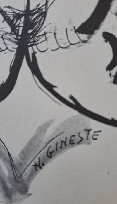 Henri Gineste - Créatures merveilleuses 2 - Lithographie signée 2