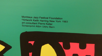 Keith HARING - Montreux Jazz Festival, 1983 - ensemble de 3 Affiches originales en sérigraphie 2