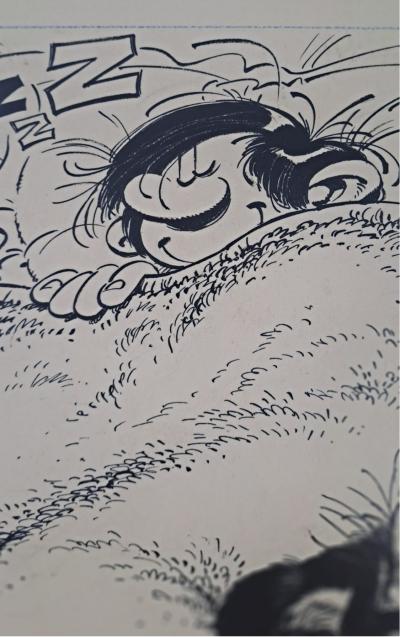 Franquin - Gaston, the Cat and the Nap - Poster 2