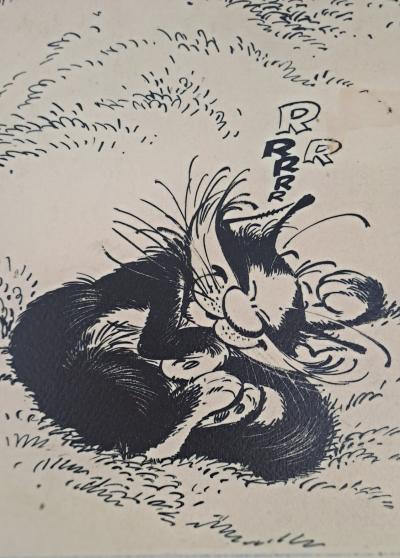 Franquin - Gaston, the Cat and the Nap - Poster 2
