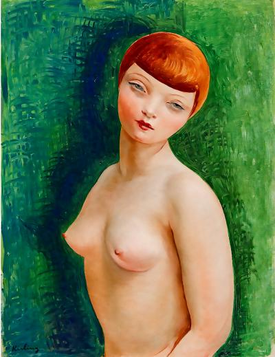 Moïse Kisling (after), Didi, silkscreen print on Arches 1/50 2