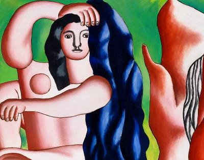 Fernand Léger (d’après), La baigneuse, sérigraphie sur Arches 2/50 2