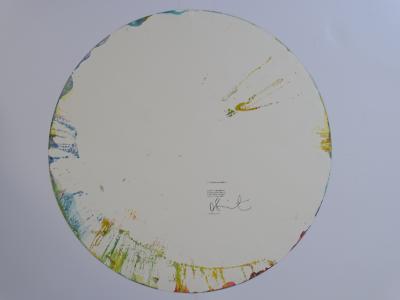 Damien Hirst- Circle Spin painting  - 2009, unique 2
