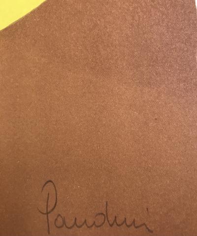 Daniel PANDINI - Composition,vers 1970 - Lithographie originale signée 2
