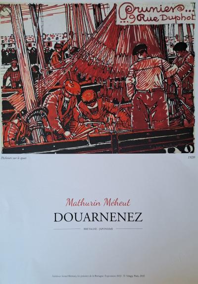 Mathurin Méheut (d’après) - Pêcheurs sur le quai - Impression numérique 2