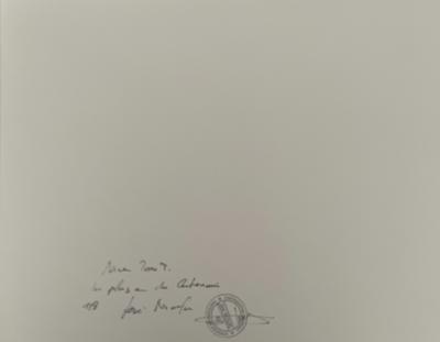José NICOLAS - Nice 2009, plage du Centenaire - Tirage argentique 2