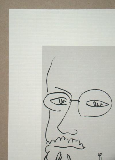 Henri MATISSE (d'après) - Autoportrait, 1978 - Lithographie offset en édition limitée 2