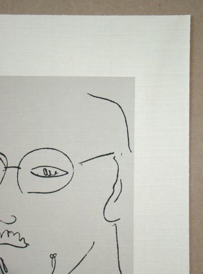 Henri MATISSE (d'après) - Autoportrait, 1978 - Lithographie offset en édition limitée 2