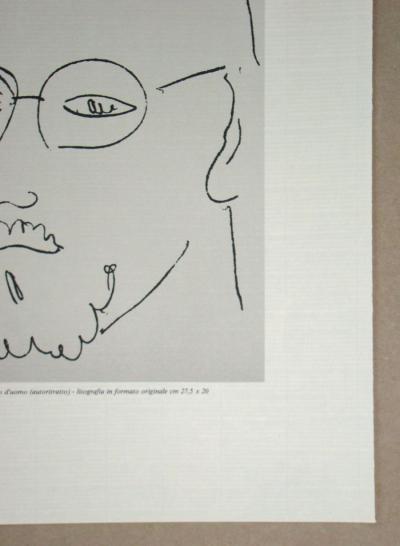 Henri MATISSE (d'après) - Autoportrait, 1978 - Lithographie offset en édition limitée 2