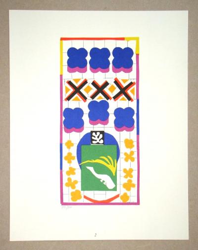 Henri MATISSE (d'après) - Poissons Chinois, 1978 - Lithographie en édition limitée, signée et numérotée 2