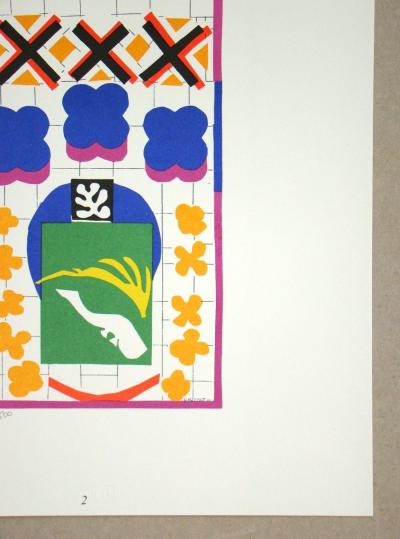 Henri MATISSE (d'après) - Poissons Chinois, 1978 - Lithographie en édition limitée, signée et numérotée 2