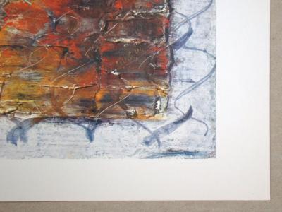 Jean FAUTRIER (d'après) - Néons, 1963 - Lithographie offset signée et datée 2