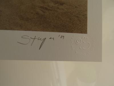 Jock  STURGES - Marine, Last Day in Summer 1989  Photography hand signed and numbered 2