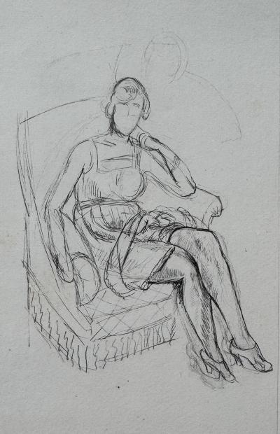 Henri Matisse - Portraits de femmes, 1920 - 4 lithographies signée planche 2