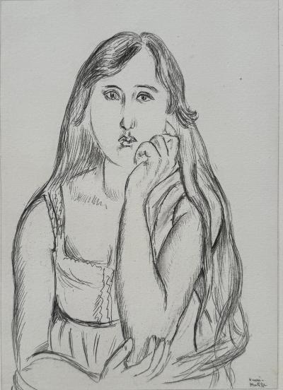 Henri Matisse - Portraits of Women, 1920 - 4 signed lithographs, plate 2