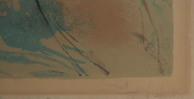 Salvador DALI : Trois Hippies, Lithographie originale signée 2