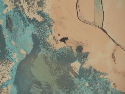 Salvador DALI : Trois Hippies, Lithographie originale signée 2