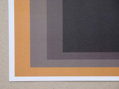 Josef ALBERS (d'après) - Hommage à la place, 1979 - Sérigraphie en édition limitée numérotée 2