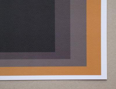 Josef ALBERS (d'après) - Hommage à la place, 1979 - Sérigraphie en édition limitée numérotée 2