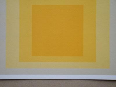 Josef ALBERS (d'après) - Hommage à la place, 1979 - Sérigraphie en édition limitée numérotée 2