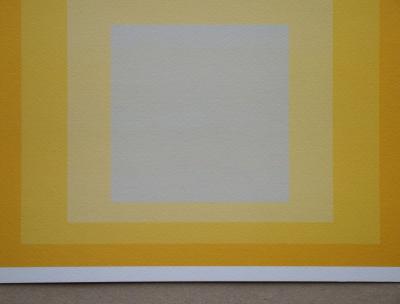 Josef ALBERS (d'après) - Hommage à la place, 1979 - Sérigraphie en édition limitée numérotée 2